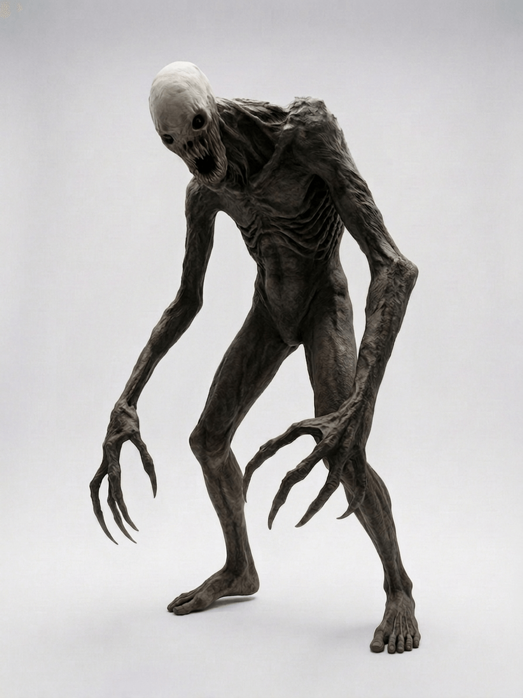 Horror Art - Slender Demon Standing - STL File