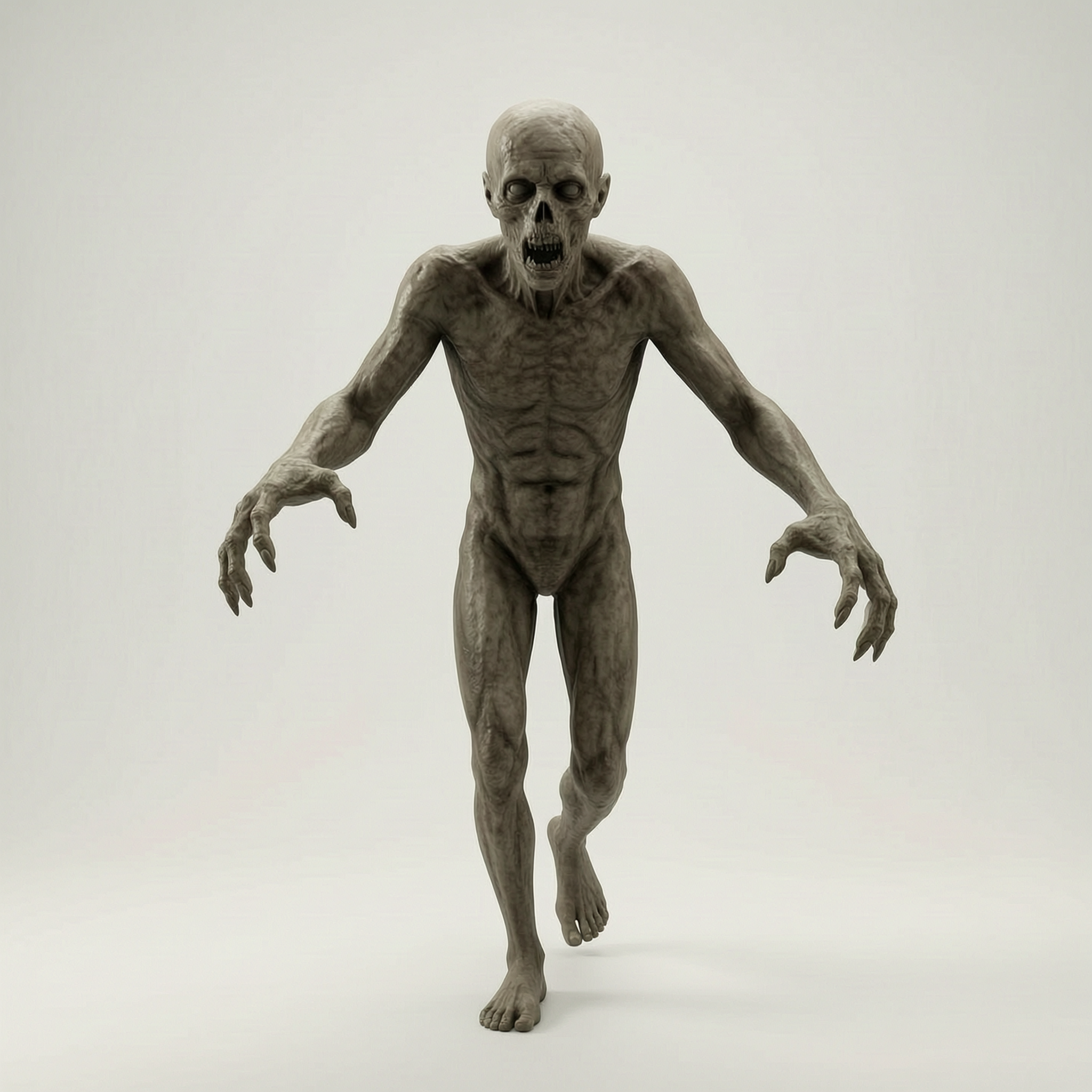 Horror Art - Zombie Hybrid - STL File