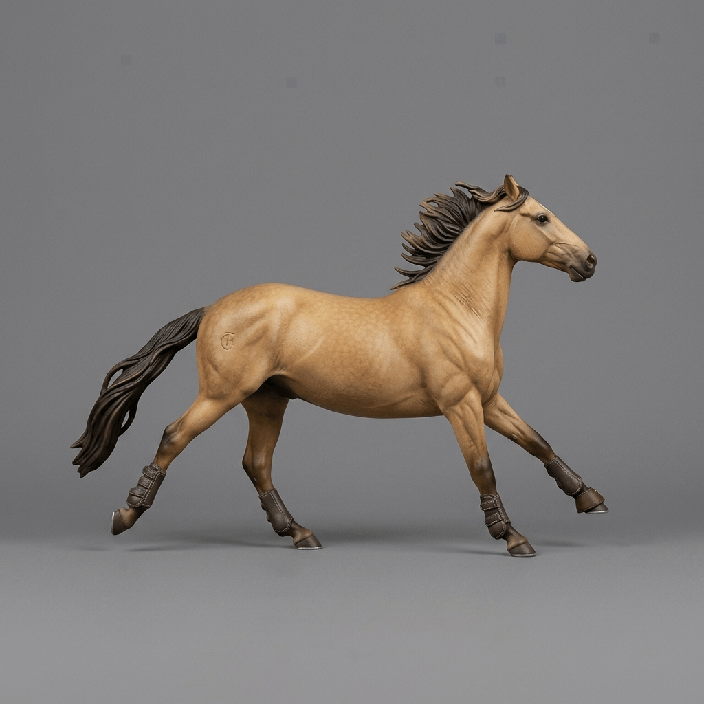 Horse Art - Buckskin - STL File