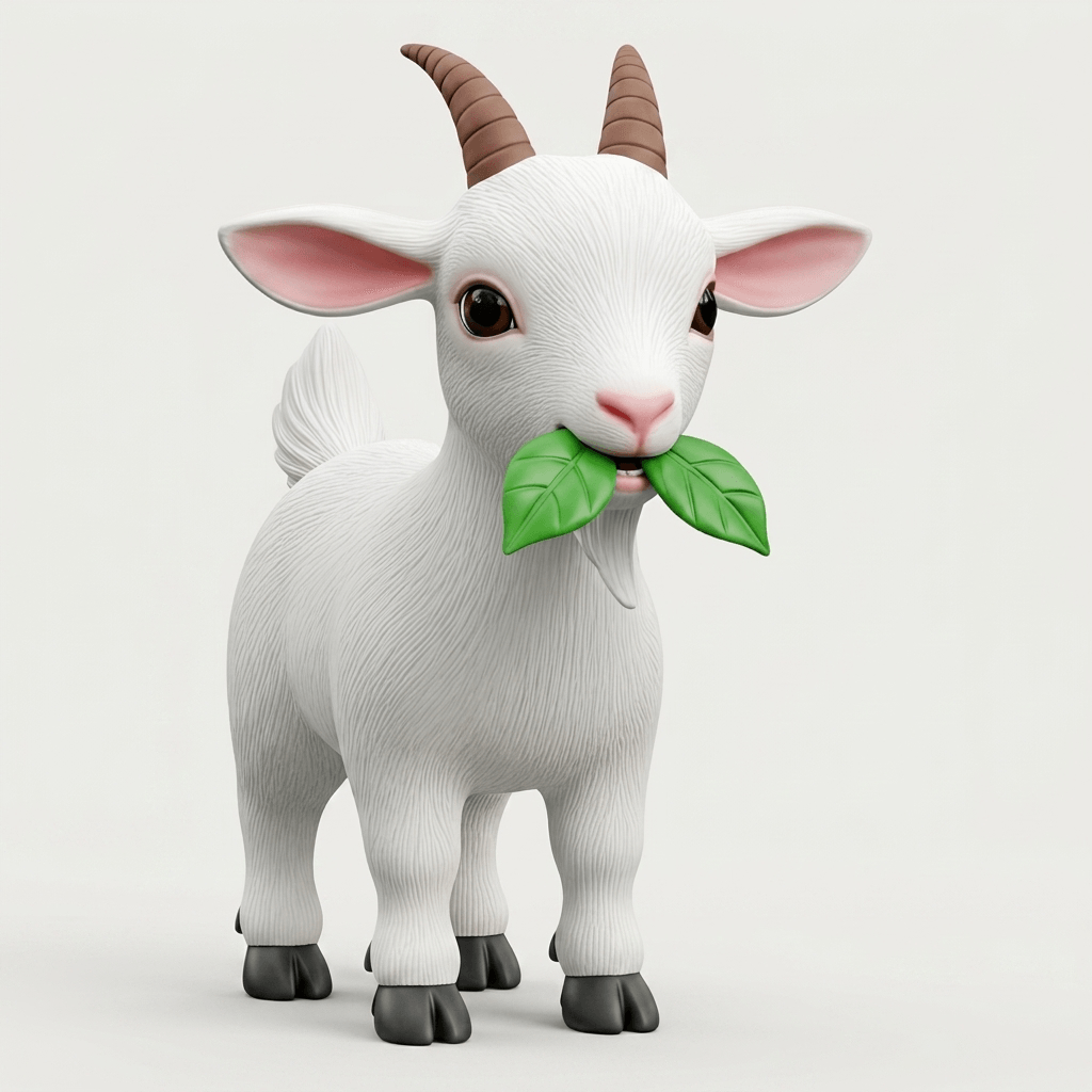 Kid's Art - Gilda Goat - STL File