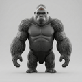 Kid's Art - Gong the Gorilla - STL File