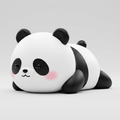 Kid's Art - Polly Panda - STL File