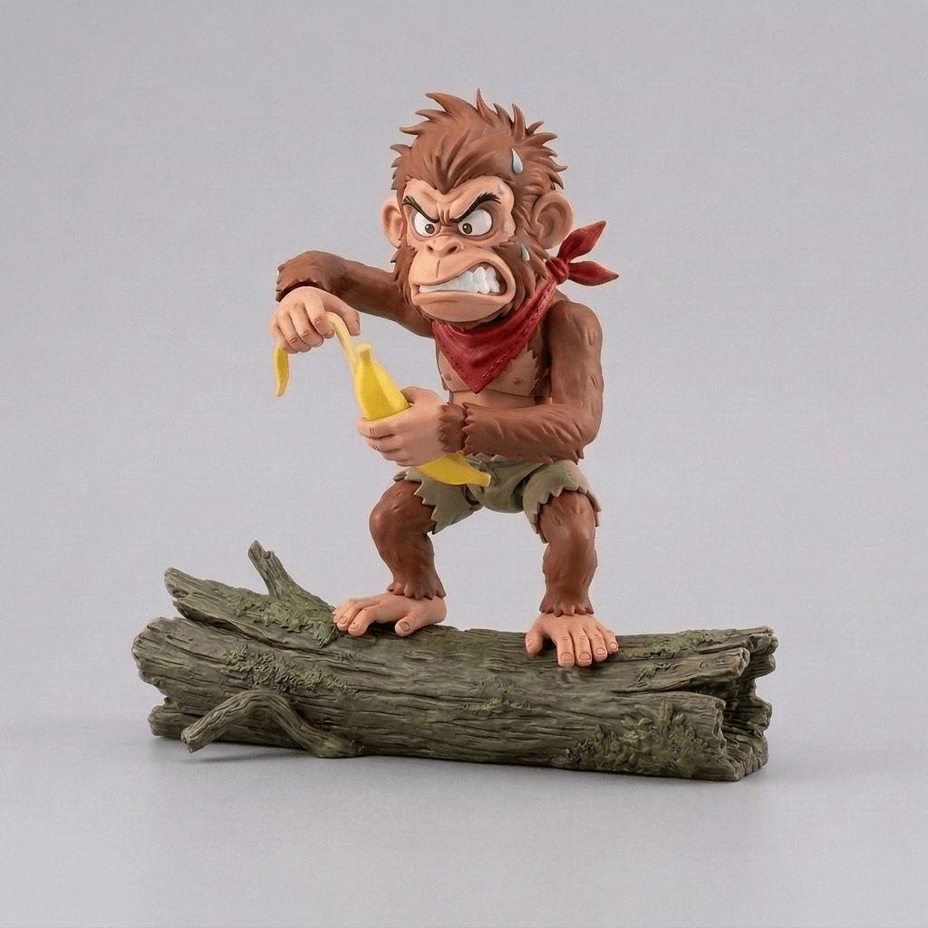 Kid's Art-Tough Banana - STL File