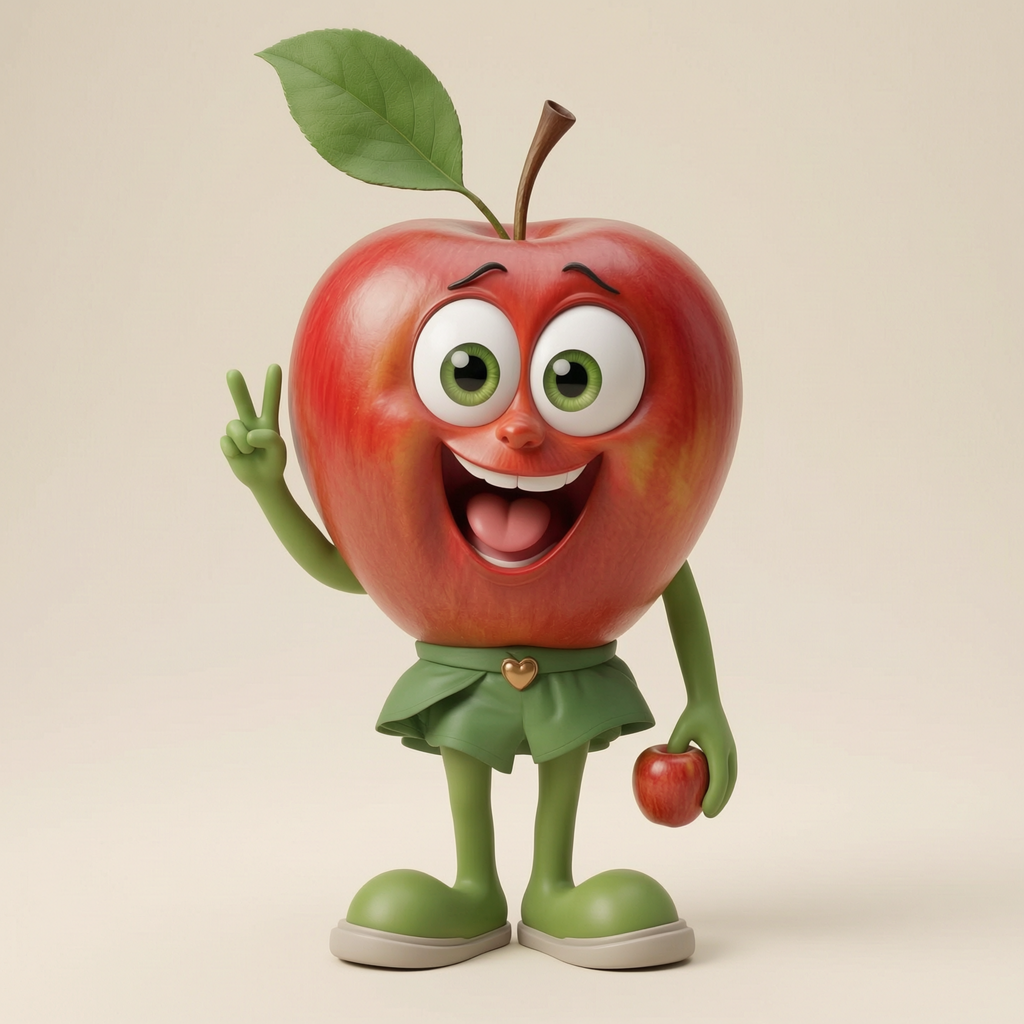Kids Art - Archie Apple - STL File