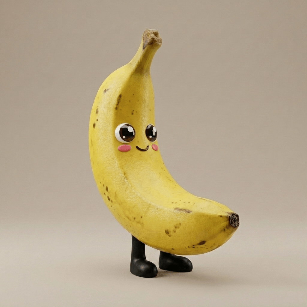 Kids Art - Barry Banana- STL File