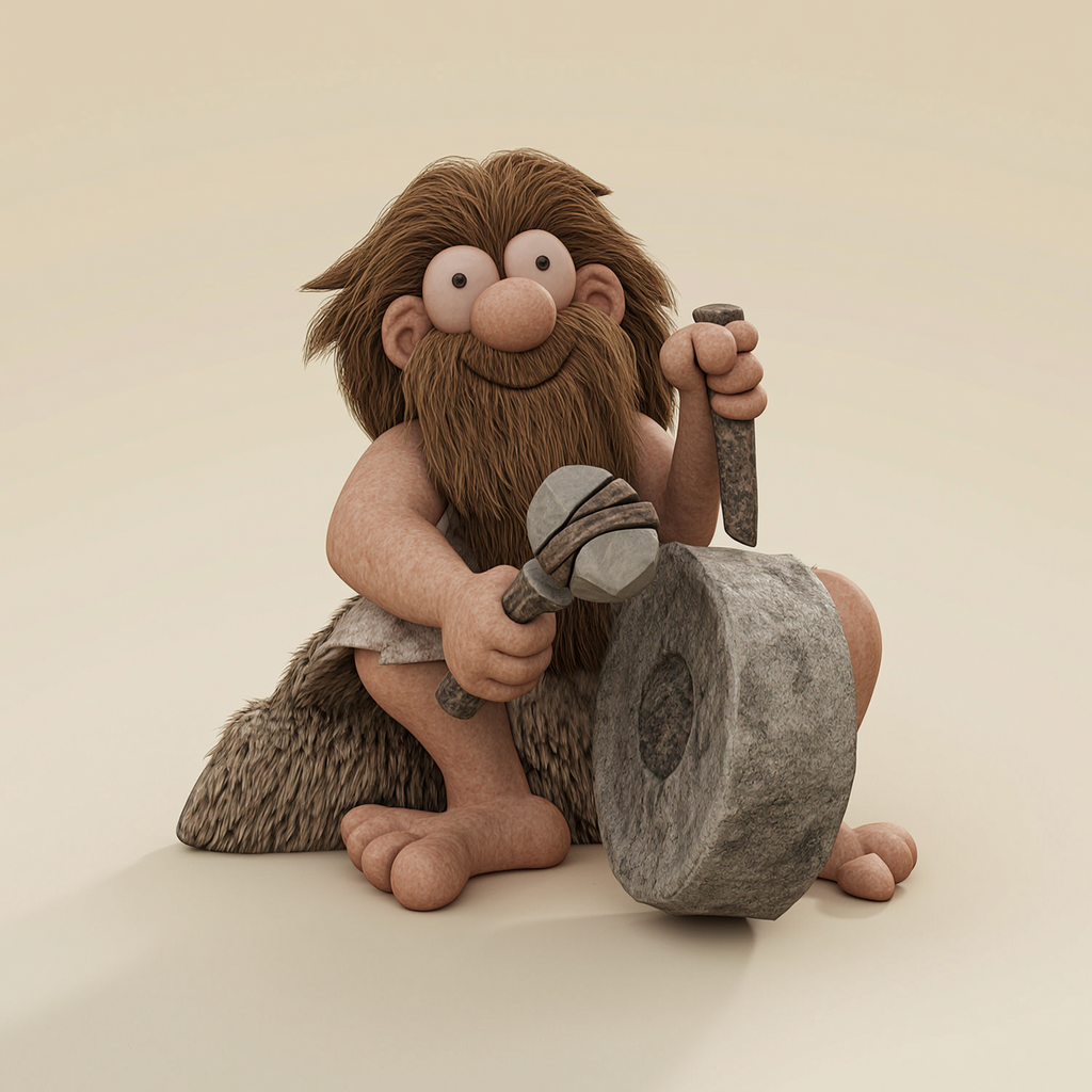 Kids Art - Clem Caveman - STL File