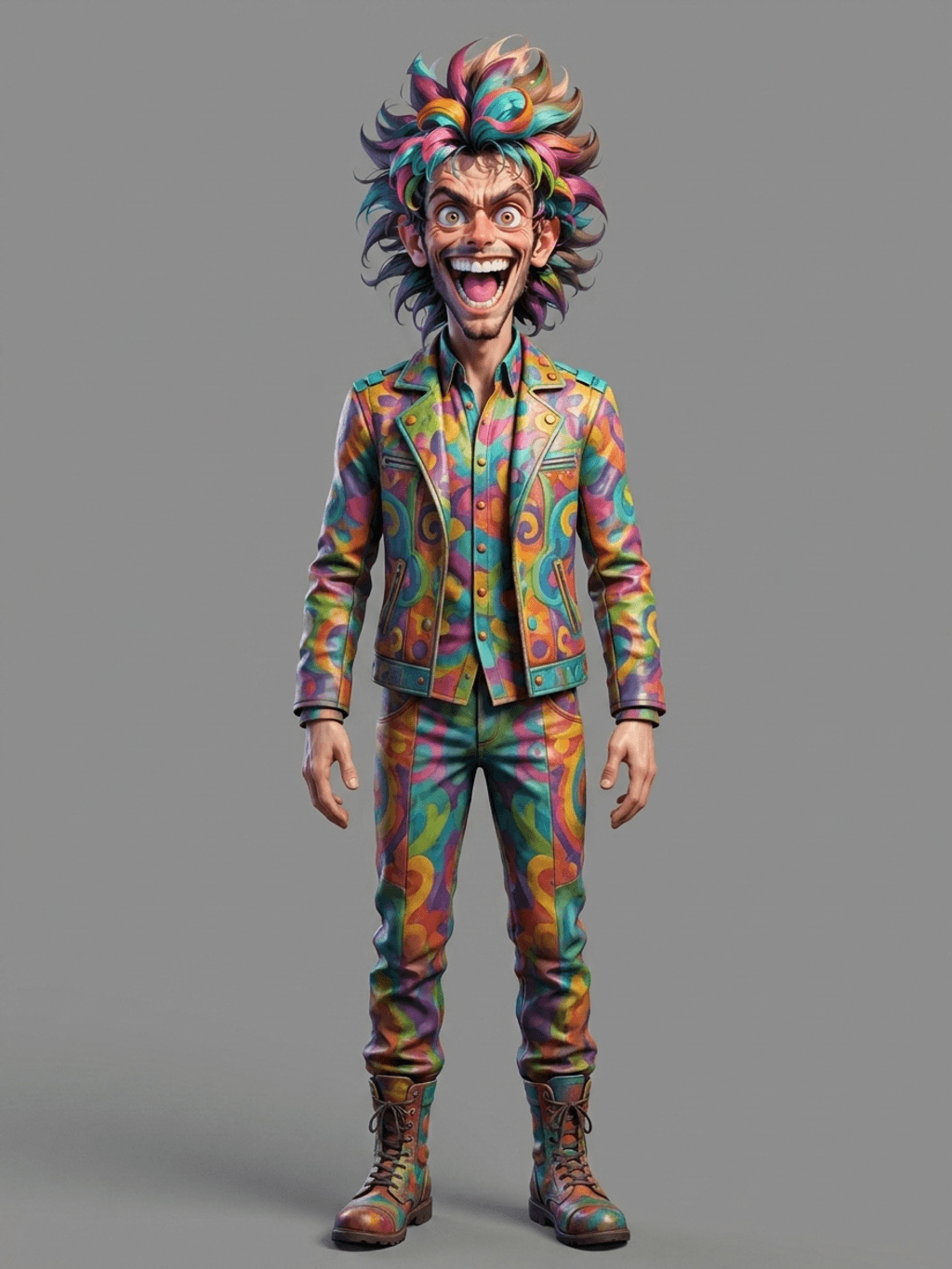 Kids Art - Crazy Carl - STL File