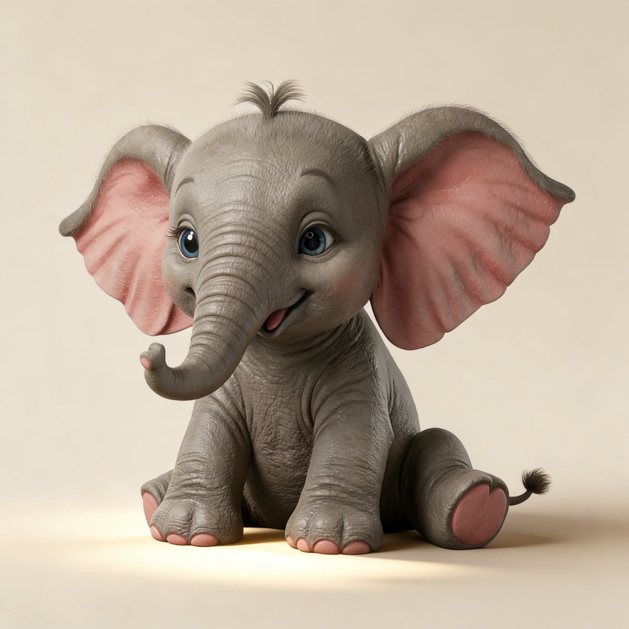 Kids Art - Elvis Elephant - STL File