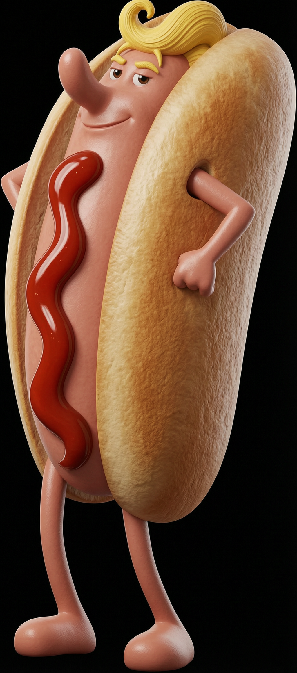Kids Art - Harvey Hotdog - STL File
