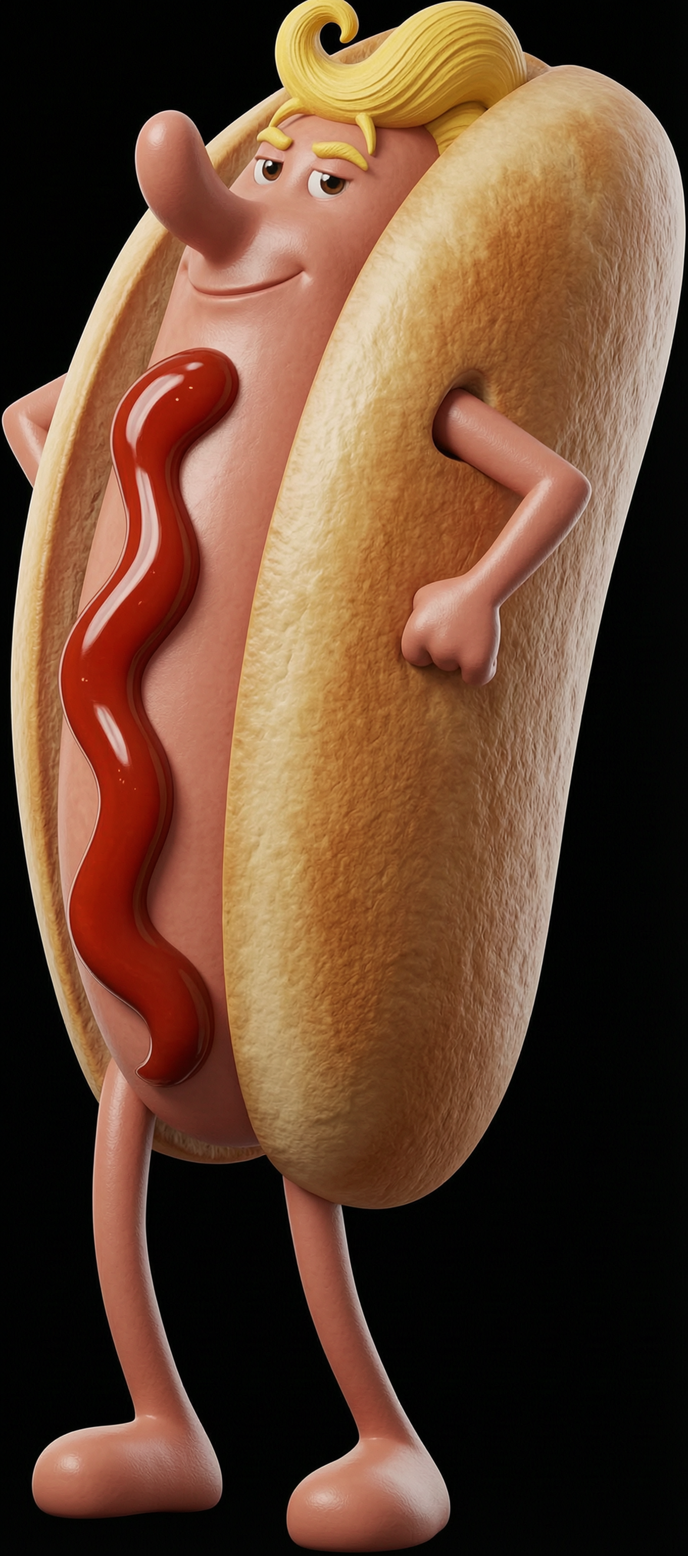 Kids Art - Harvey Hotdog - STL File
