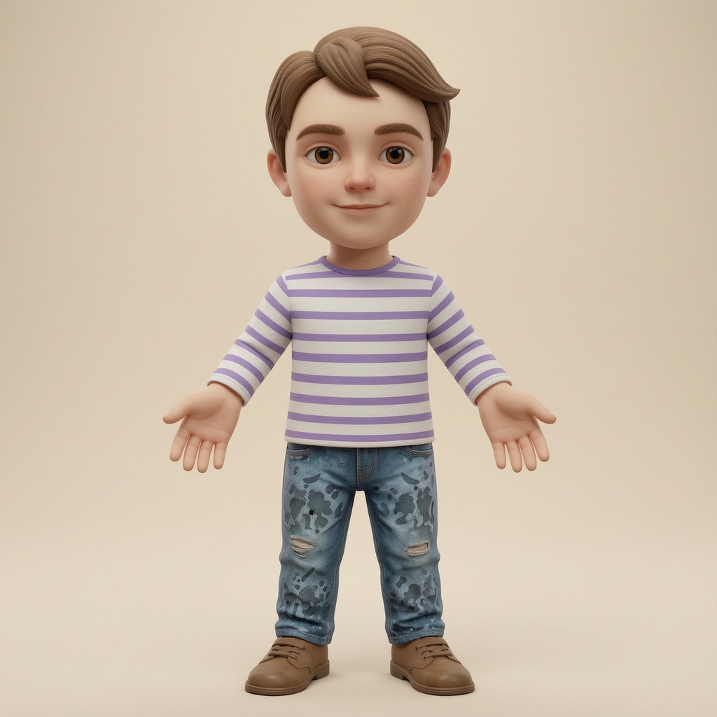 Kids Art - I'm a Big Boy - STL File