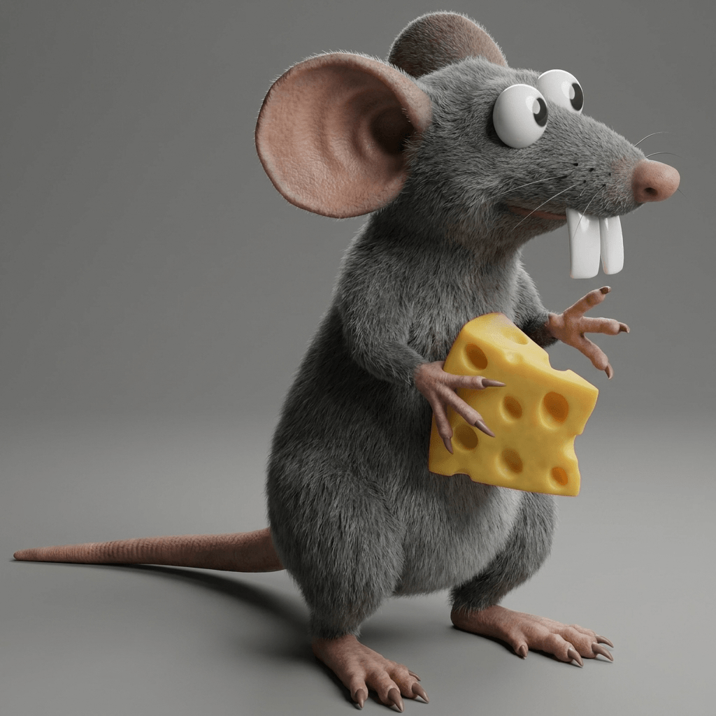Kids Art - Mikey Mouse - STL File