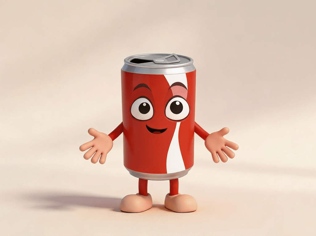 Kids Art - Silly Soda - STL File