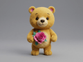 Kids Art - Ted Likes Flowers - STL File