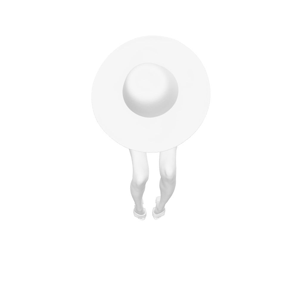 Anime Art - Girl in Big Sexy Hat - STL File