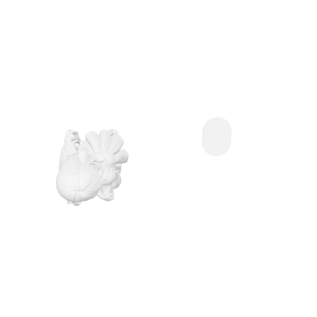 Anime Art - Blonde Demure Girl - STL File