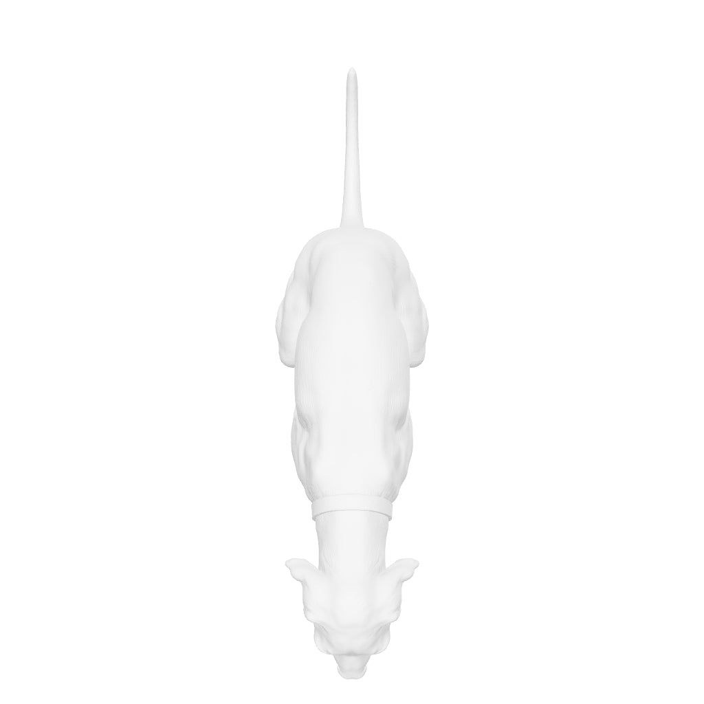 Dog Art - Hungarian Vizsla Pooping - STL File