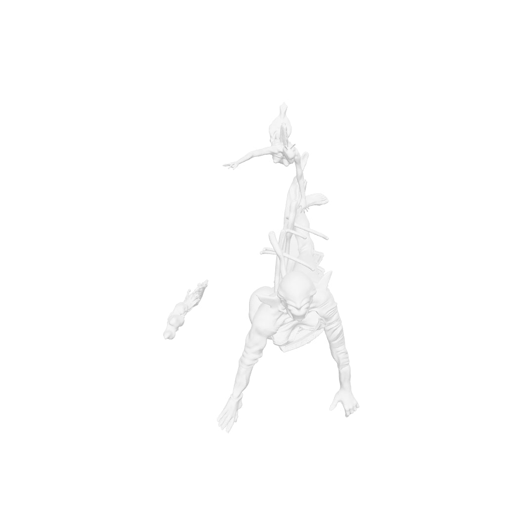 Famous Art - The Burning Giraffe - Salvador Dali - 1937 - STL File