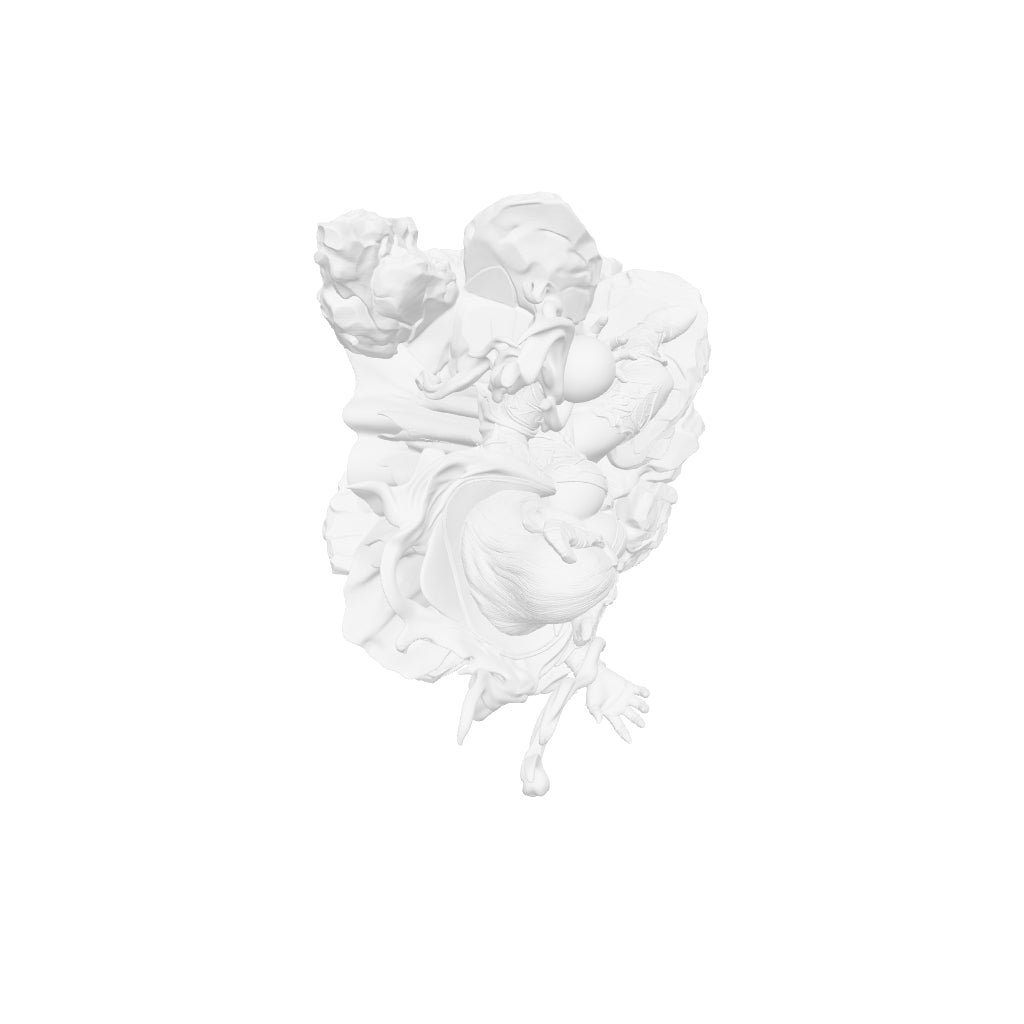 Fantasy Art - Mystic Sorceress - STL File