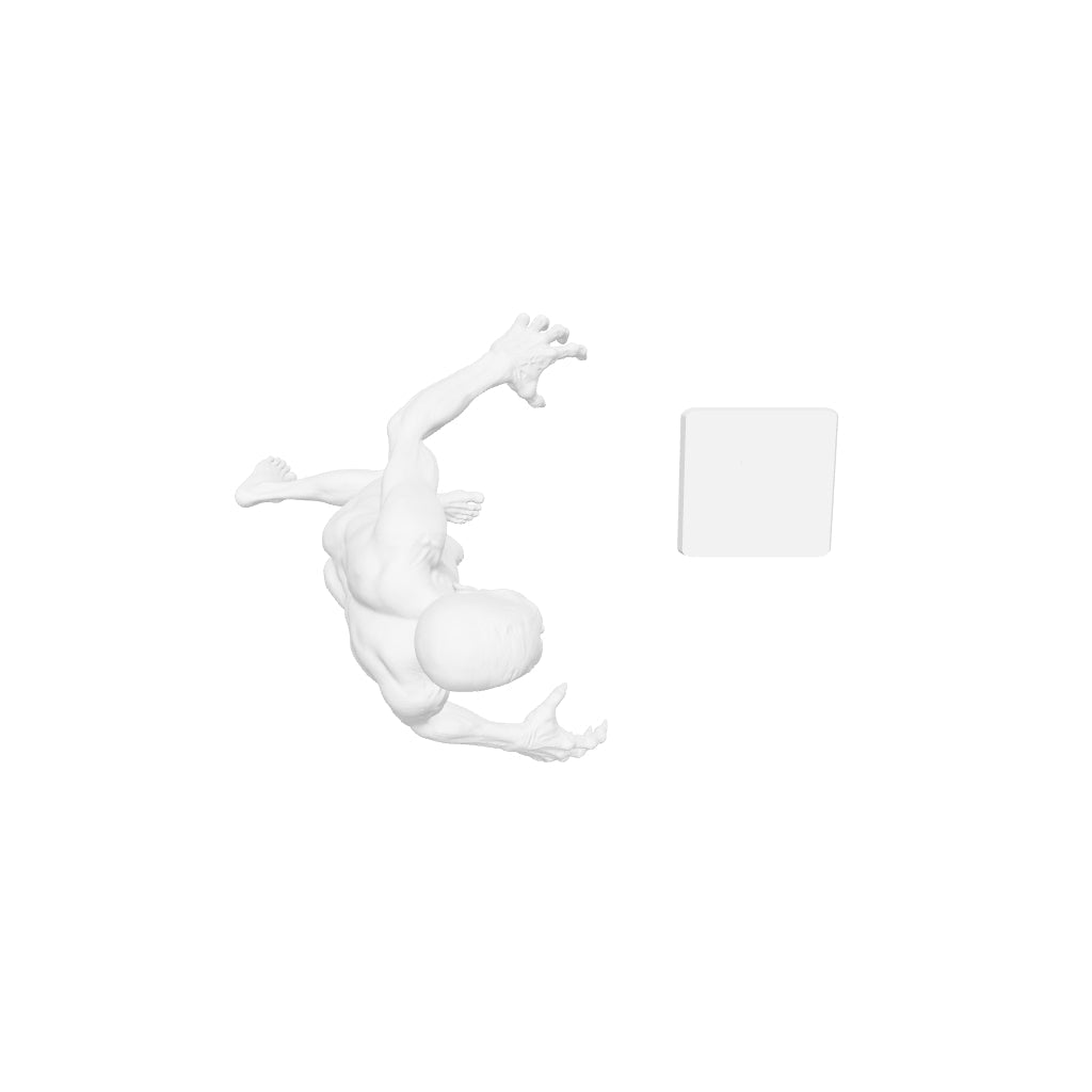 Horror Art - Zombie Hybrid - STL File