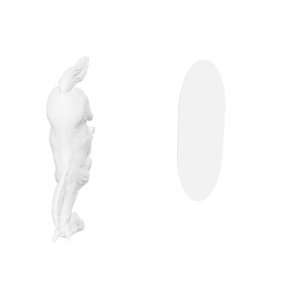 Horse Art - Star Dapple Grey Cleveland Bay - STL File